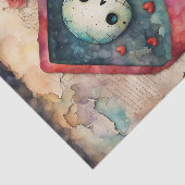 バレンタインデーロボットデクページ紙 薄葉紙 (詳細)