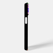 バレンタインデーヴェネチアンマスカレードモノグラムF文字 Case-Mate iPhoneケース (裏面 / 右)