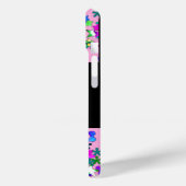 バレンタインデーヴェネチアンマスカレードモノグラムW文字 Case-Mate iPhoneケース (裏面 / 左)