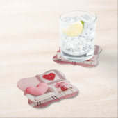 バレンタインデー中世紀コースターモダンセット ペーパーコースター (インサイチュ)