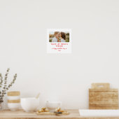 バレンタインデー写真あなたは夫お気に入りの夫 ポスター (キッチン)