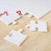 バレンタインデー写真あなたは私の妻お気に入りの ジグソーパズル (側面)