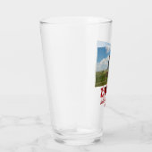 バレンタインデー写真可愛いカップルハート愛 タンブラーグラス (右)