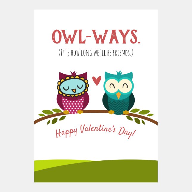 バレンタインデー友人になれる (正面)