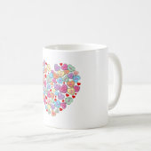 バレンタインデー反対 ジョーク コーヒーマグカップ (正面右)