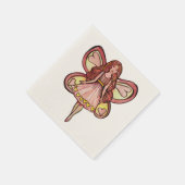 バレンタインデー妖精の愛 スタンダードカクテルナプキン (角)