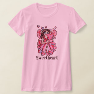 バレンタインデー妖精 Tシャツ
