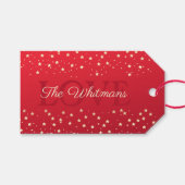 バレンタインデー家族の愛 ギフトタグ (正面(横))