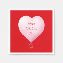 バレンタインデー幸せハートカスタム明るい赤