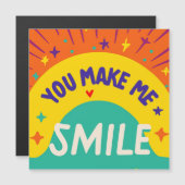 バレンタインデー引用文"あなたは私をスマイル" (正面/裏面)