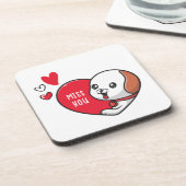 バレンタインデー恋しく思よ コースター (左側)