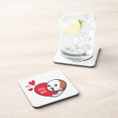 バレンタインデー恋しく思よ コースター (右側)