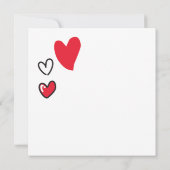 バレンタインデー恋しく思よ 招待状 (裏面)