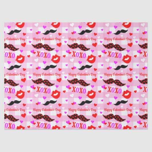 バレンタインデー愛とキスティッシュP 薄葉紙 (正面)