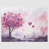 バレンタインデー愛の切り離し 薄葉紙 (正面)