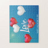 バレンタインデー愛は気球にある ジグソーパズル (縦)