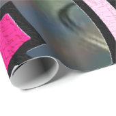 バレンタインデー愛ピンクギフトラッピング紙 ラッピングペーパー (ロールコーナー)