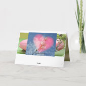 バレンタインデー愛ロマンチックな運命の運命 シーズンカード (裏面)