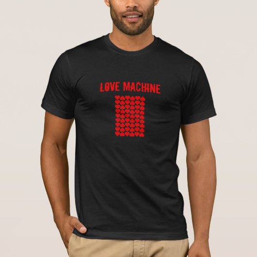 バレンタインデー愛機械Tシャツ Tシャツ (正面)