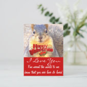 バレンタインデー愛_ シーズンポストカード (スタンド正面)