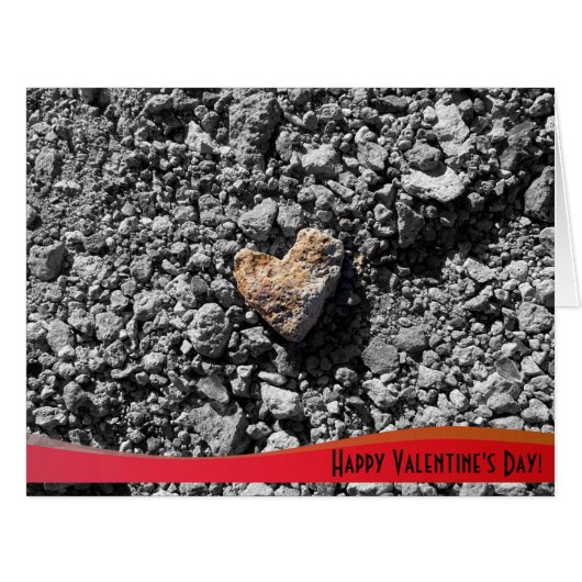 バレンタインデー折り畳みカード (正面横)