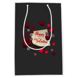 バレンタインデー抱き枕 ミディアムペーパーバッグ