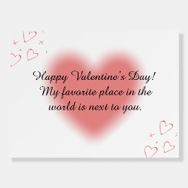 バレンタインデー掲示板可愛い装飾