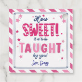 バレンタインデー教えトのラベル フェイバータグ (裏面)