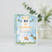 バレンタインデー教室 ポストカード (スタンド正面)