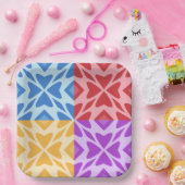 バレンタインデー数々のパーティー用の色のハート ペーパープレート (パーティー)