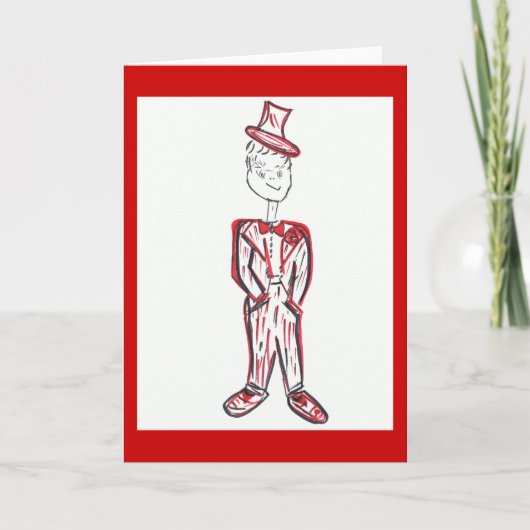 バレンタインデー新郎 シーズンカード (正面)