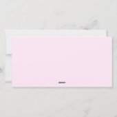 バレンタインデー旅行便ボーディングパス シーズンカード (裏面)