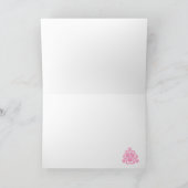 バレンタインデー曼荼羅カード サンキューカード (内部)