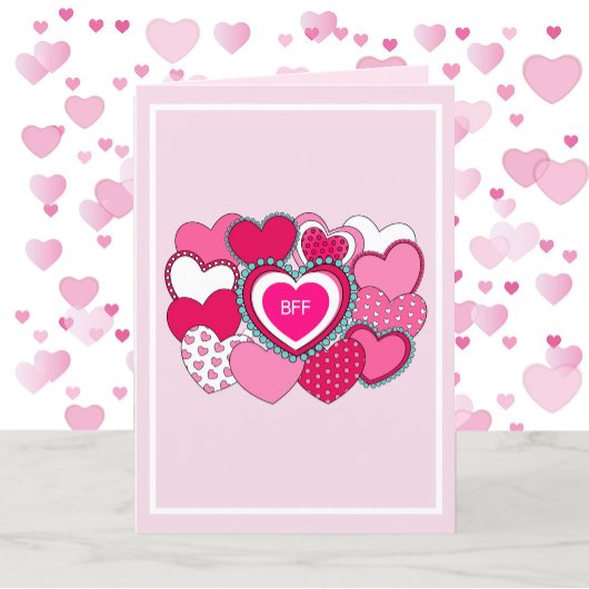 バレンタインデー最高のフレンドBFFショッピング引用文 シーズンカード