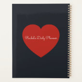 バレンタインデー枠カップル プランナー手帳 (裏面)