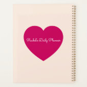 バレンタインデー枠カップル プランナー手帳 (裏面)