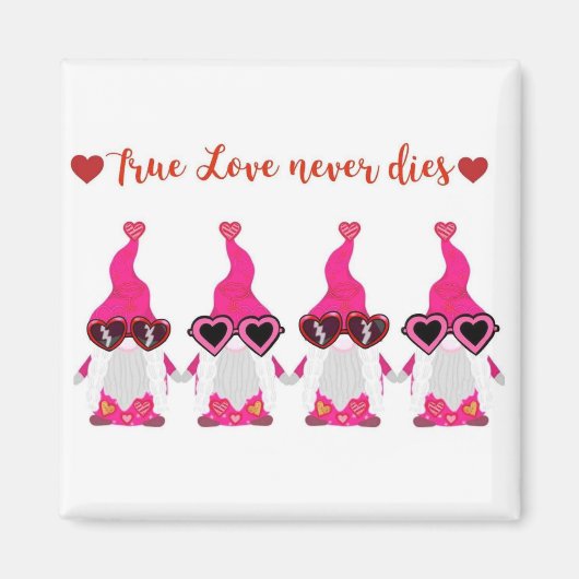 バレンタインデー格言 マグネット (正面)