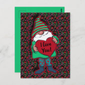 バレンタインデー格言 |個人用 ポストカード (正面/裏面)