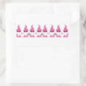 バレンタインデー格言 長方形シール (バッグ)