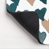 バレンタインデー水彩ハート – ニュートラル マウスパッド (コーナー)