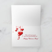 バレンタインデー浮動ハート/星 – SECRET PAL シーズンカード (内部)