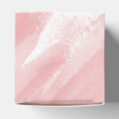 バレンタインデー珊瑚色ピンク水色浴爆弾 フェイバーボックス (上部)