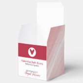 バレンタインデー珊瑚色ピンク水色浴爆弾 フェイバーボックス (オープン)