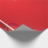 バレンタインデー甘いハートラッピング紙 ラッピングペーパー (角)