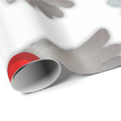 バレンタインデー甘いハートラッピング紙 ラッピングペーパー (ロールコーナー)