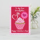 バレンタインデー祖父おいしいカップケーキ (スタンド正面)