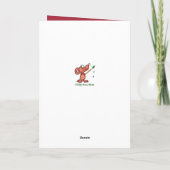 バレンタインデー私のハートは恋しく思あなたがいないもの カード (裏面)