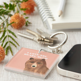 バレンタインデー私はあなたをとても愛している キーホルダー