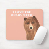 バレンタインデー私はあなたをとても愛している マウスパッド (マウス)
