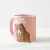 バレンタインデー私はあなたをとても愛している マグカップ (正面左)